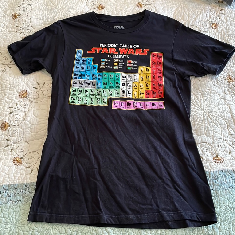Young Mens’ Star Wars Periodic Table Tee